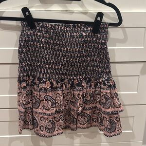 SEA Jasper Border Tiered Skirt